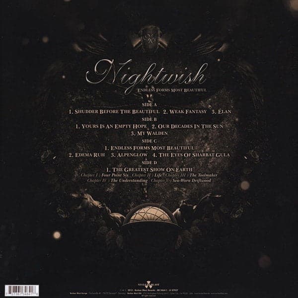 Disco de Vinilo Nighwish - Endless Forms Most Beautiful Vinyl Record