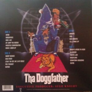 Disco de Vinilo Snoop Doggy Dog - Tha Doggfather Vinyl Record