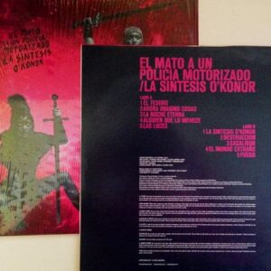 Disco de Vinilo El Mato A Un Policía Motorizado - La Síntesis De O'konor Vinyl Record