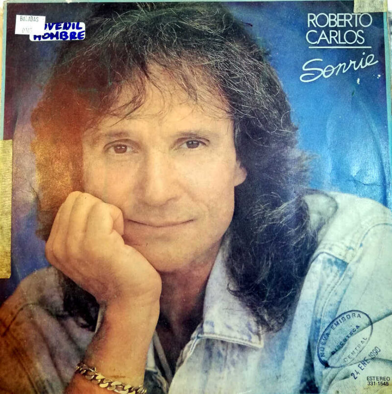Disco de Vinilo Roberto Carlos - Sonrie Vinyl Record