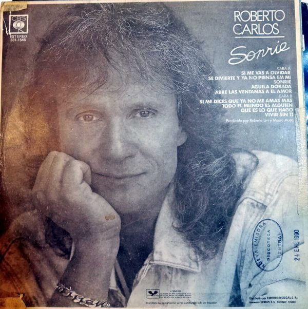 Roberto Carlos - Sonrie Vinilo