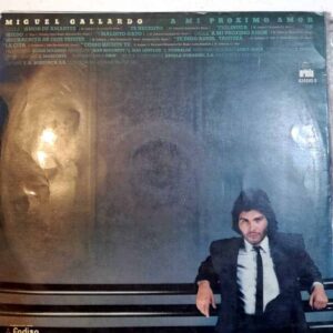 Disco de Vinilo Miguel Gallardo - A Mi Próximo Amor Vinyl Record