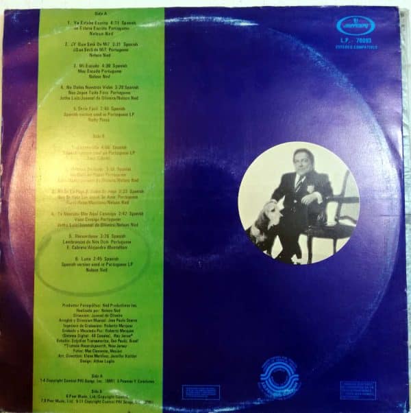 Disco de Vinilo Nelson Ned - Recuérdame Vinyl Record