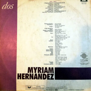 Disco de Vinilo Myriam Hernández - Dos Vinyl Record