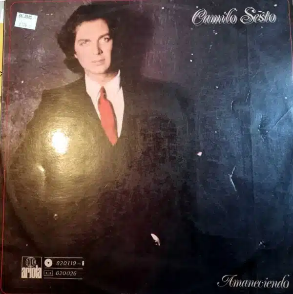 Disco de Vinilo Camilo Sesto - Amaneciendo Vinyl Record