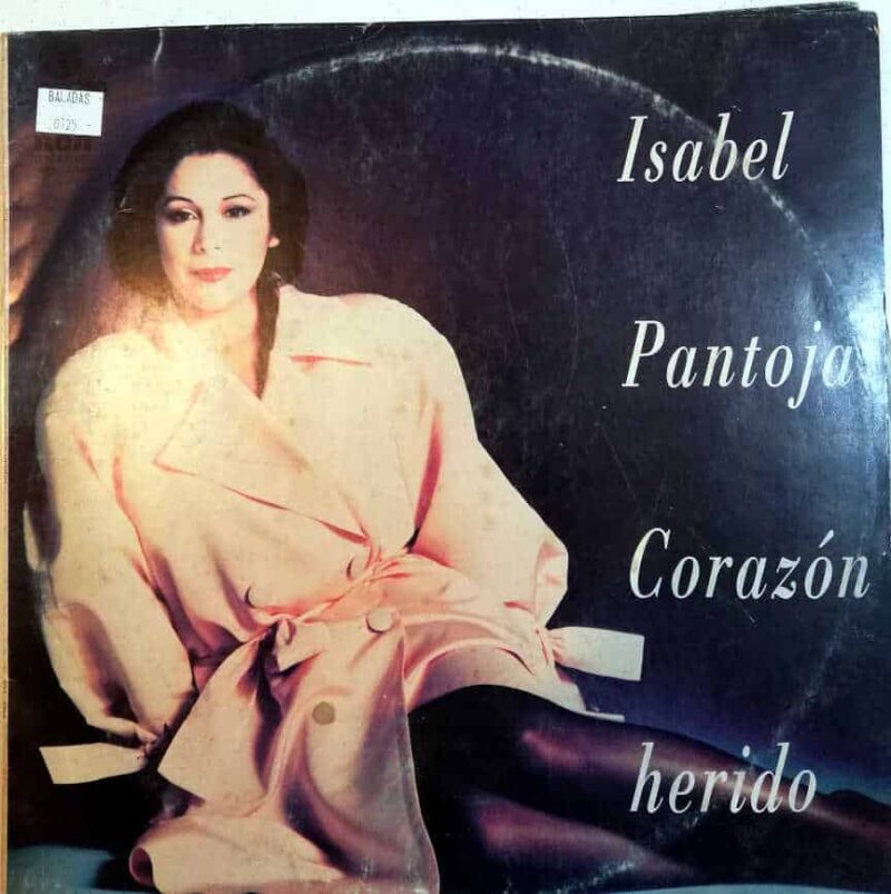 Disco de Vinilo Isabel Pantoja - Corazón Herido Vinyl Record
