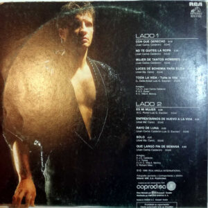 Disco de Vinilo Emmanuel - Desnudo Vinyl Record