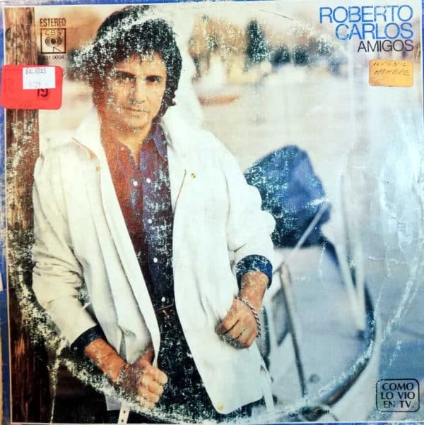 Disco de Vinilo Roberto Carlos - Amigos Vinyl Record