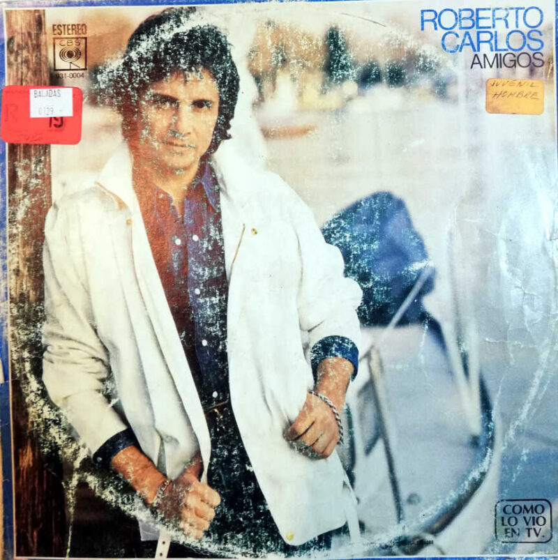 Disco de Vinilo Roberto Carlos - Amigos Vinyl Record