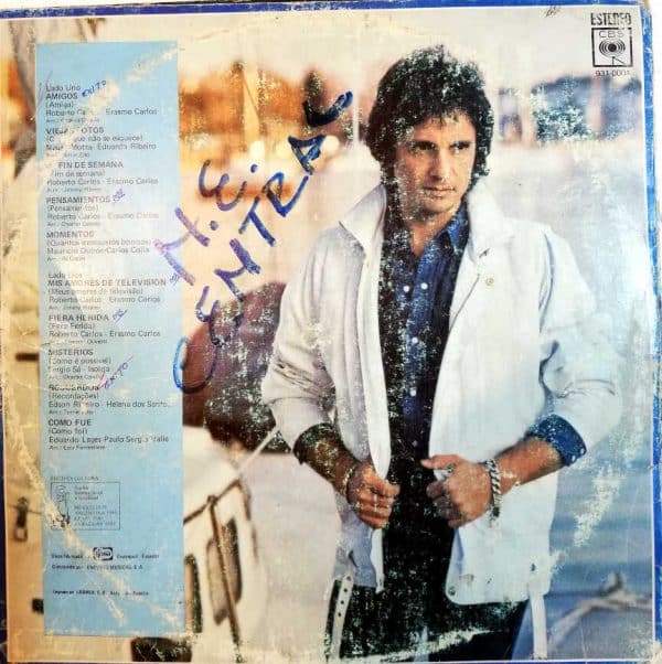 Disco de Vinilo Roberto Carlos - Amigos Vinyl Record