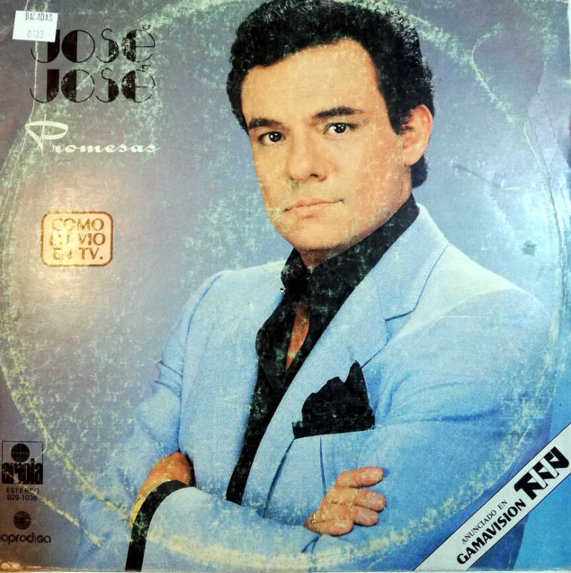 Disco de Vinilo José José - Promesas Vinyl Record