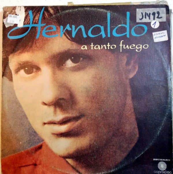 Disco de Vinilo Hernaldo - A Tanto Fuego Vinyl Record