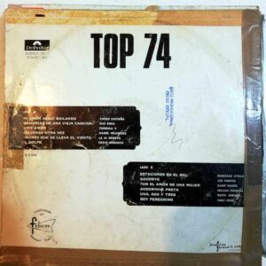 Disco de Vinilo Varios - Top 74 Vinyl Record