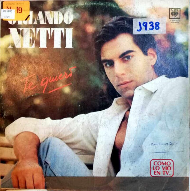 Disco de Vinilo Orlando Netti - Te Quiero Vinyl Record