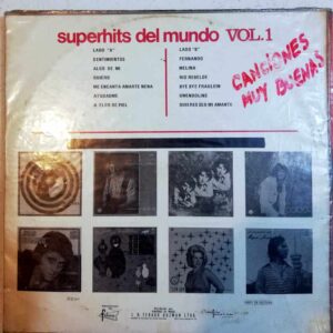 Disco de Vinilo Varios - Súper Hits Del Mundo Vol 1 Vinyl Record