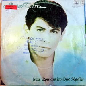 Alvaro Torres - Más Romántico Que Nadie Vinilo