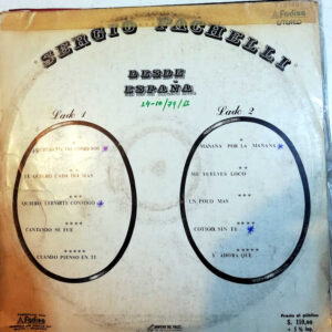 Disco de Vinilo Sergio Fachelli - Desde España Vinyl Record