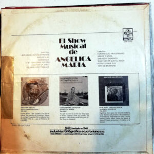 Disco de Vinilo Angélica María - El Show Musical De Angélica María Vinyl Record