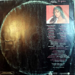 Disco de Vinilo Lucía Méndez - Te Quiero Vinyl Record