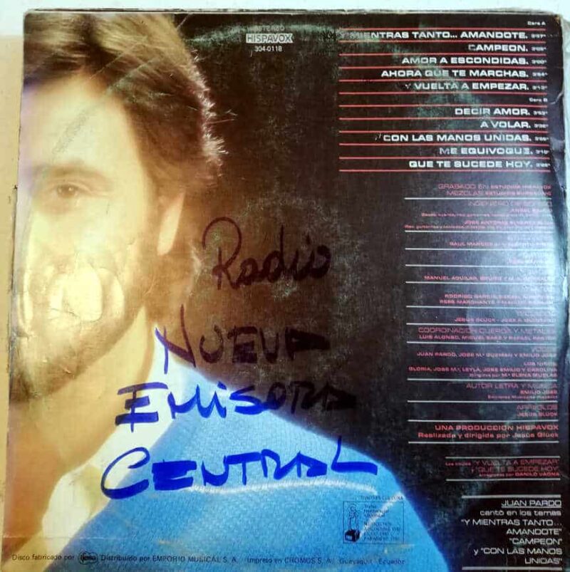 Disco de Vinilo Emilio José - Mientras Tanto Amándote Vinyl Record