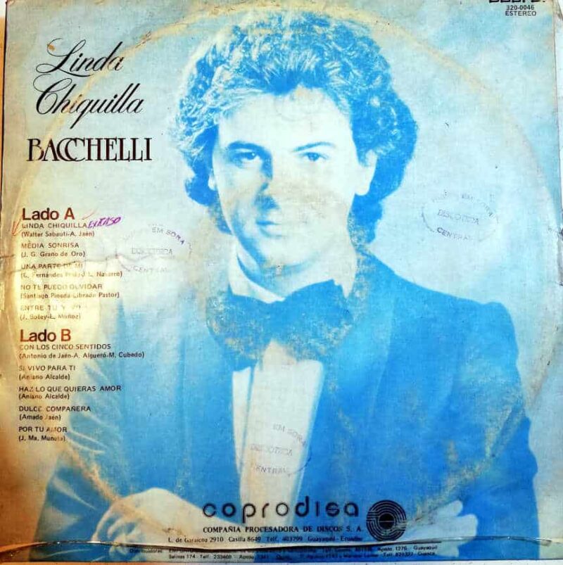 Disco de Vinilo Bacchelli - Linda Chiquilla Vinyl Record