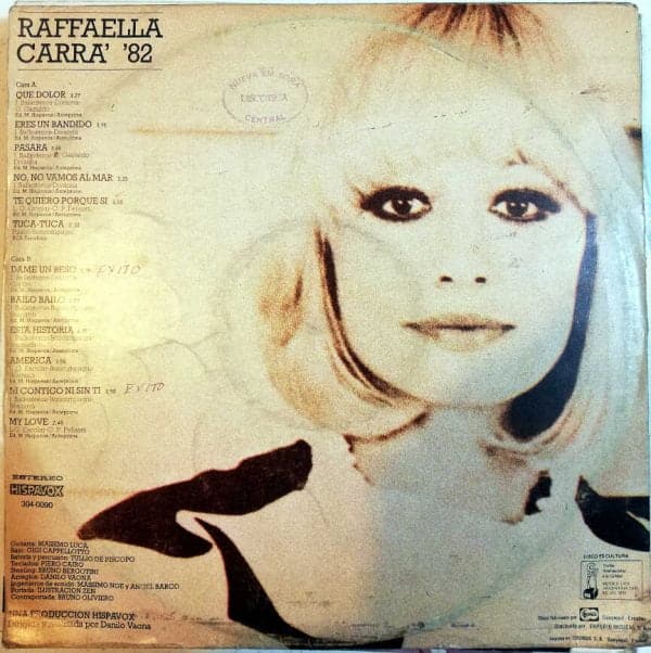 Disco de Vinilo Raffaella Carra - Raffaella Carra 82 Vinyl Record
