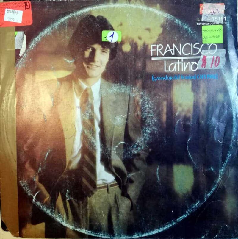 Disco de Vinilo Francisco - Latino Vinyl Record