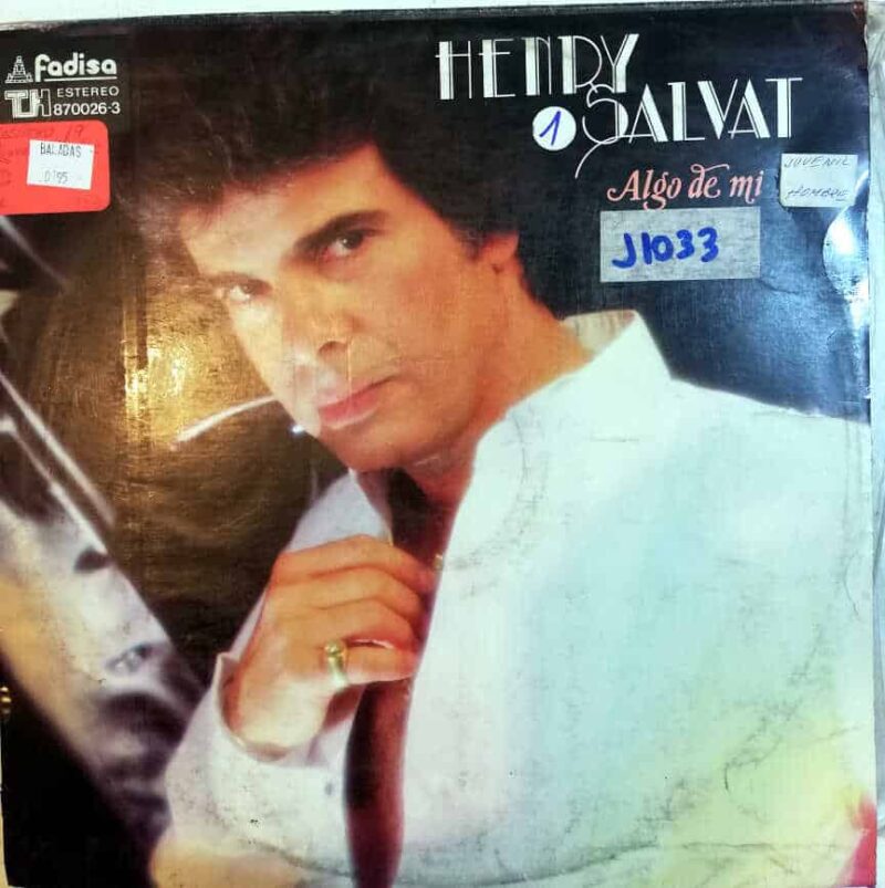 Disco de Vinilo Henry Salvat - Algo De Mi Vinyl Record