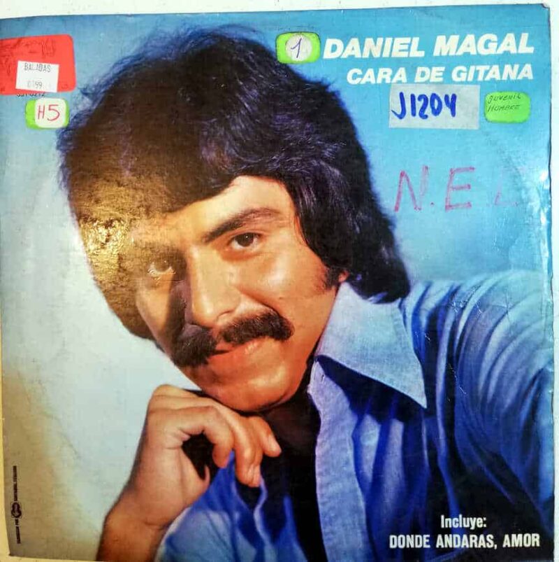 Disco de Vinilo Daniel Magal - Cara De Gitana Vinyl Record