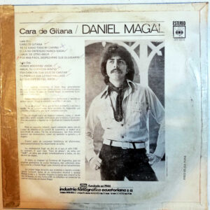 Disco de Vinilo Daniel Magal - Cara De Gitana Vinyl Record