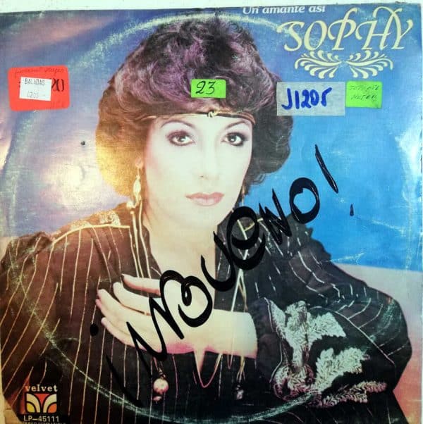 Disco de Vinilo Sophy - Un Amante Así Vinyl Record