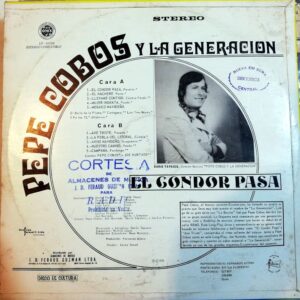 Disco de Vinilo Pepe Cobos Y La Generacion - El Condor Pasa Vinyl Record