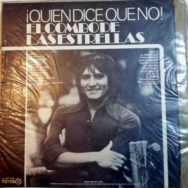 Disco de Vinilo El Combo De Las Estrellas - Quien Dice Que No Vinyl Record