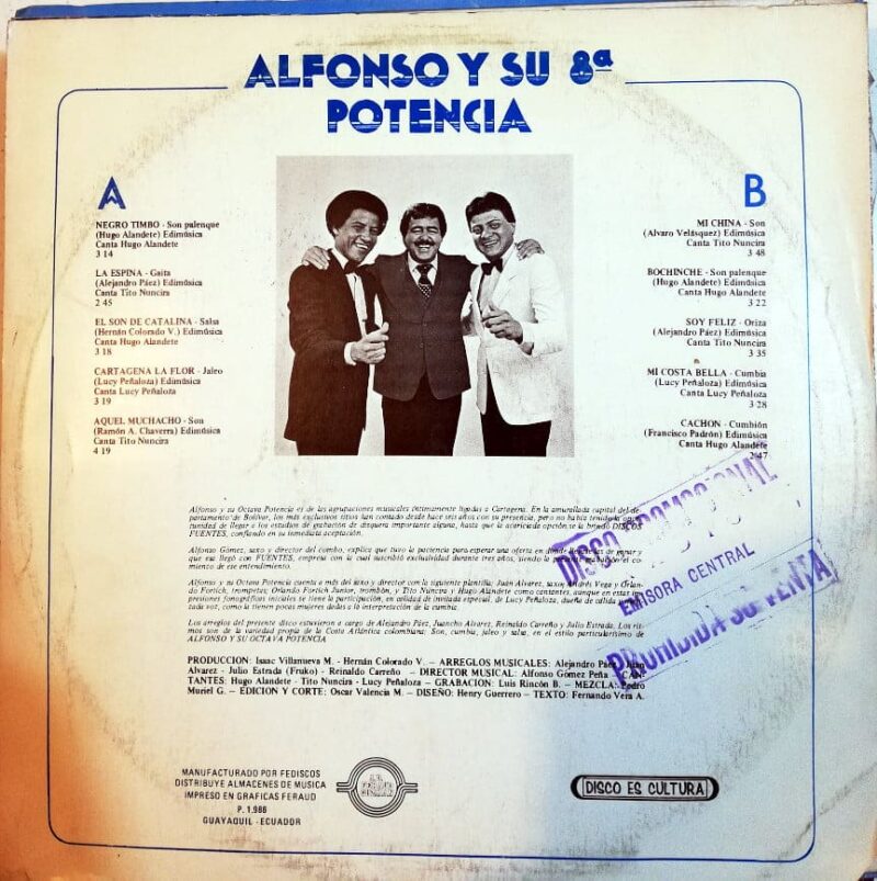 Disco de Vinilo Varios - Alfonso Y Su 8a Potencia Vinyl Record