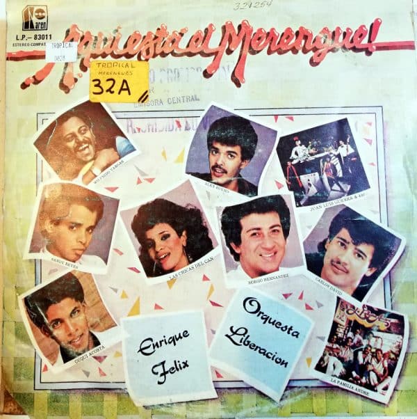 Disco de Vinilo Varios - Aquí Esta El Merengue Vinyl Record