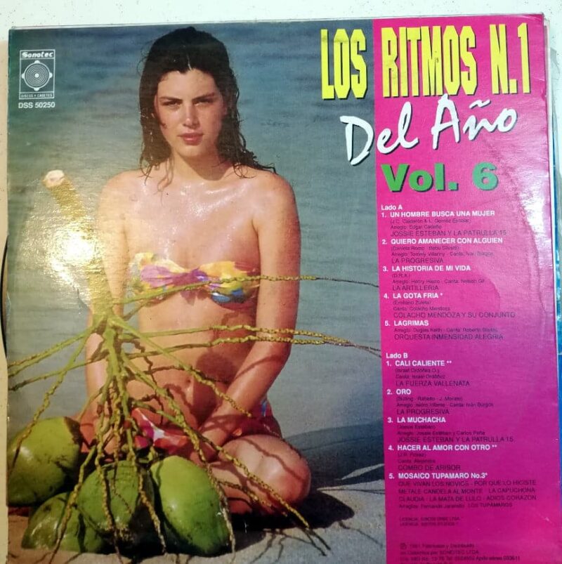 Disco de Vinilo Varios - Los Ritmos Del Año Vol 6 Vinyl Record