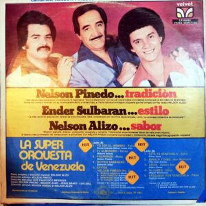 Disco de Vinilo Nelson Pinedo Y Nelson Alizo - La Super Orquesta De Venezuela Vinyl Record