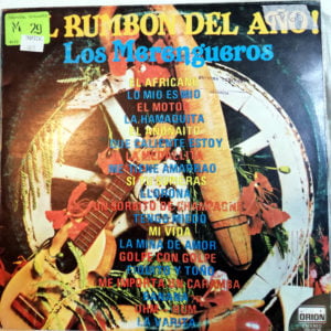 Disco de Vinilo Los Merengueros - El Rumbon Del Año Vinyl Record
