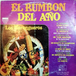 Disco de Vinilo Los Merengueros - El Rumbon Del Año Vinyl Record