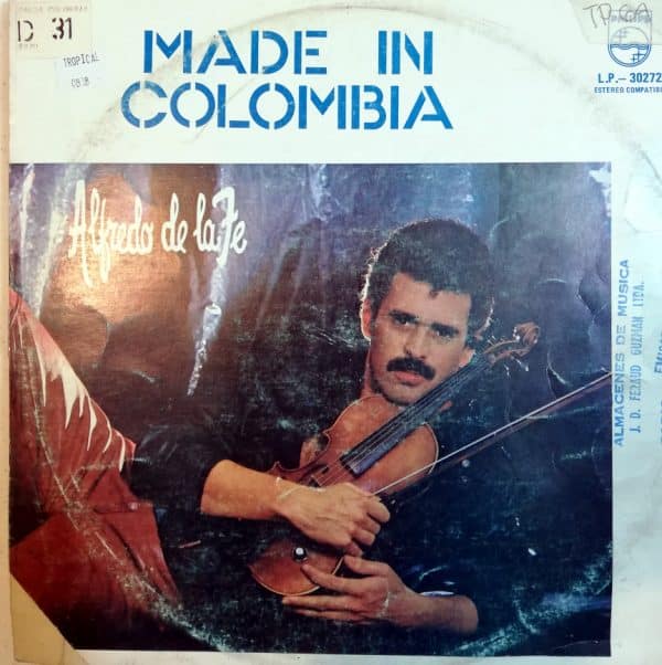 Disco de Vinilo Alfredo De La Fe - Made In Colombia Vinyl Record