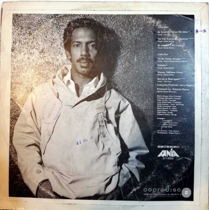 Disco de Vinilo Roberto Roena - Looking Out For Numero Uno Vinyl Record