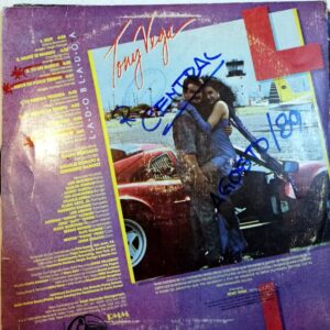 Disco de Vinilo Tony Vega - Yo Me Quedo Vinyl Record