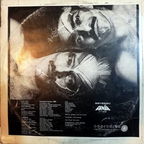 Disco de Vinilo Larry Harlow Y Junior Gonzalez - Nuestro Sentimiento Latino (Our Latin Feeling) Vinyl Record