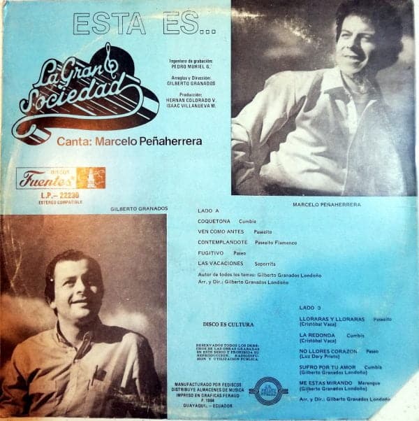 Disco de Vinilo La Gran Sociedad - Esta Es… Vinyl Record