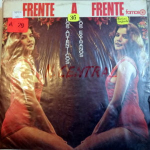 Disco de Vinilo Los Extraños Y Los Autenticos - Frente A Frente Vinyl Record