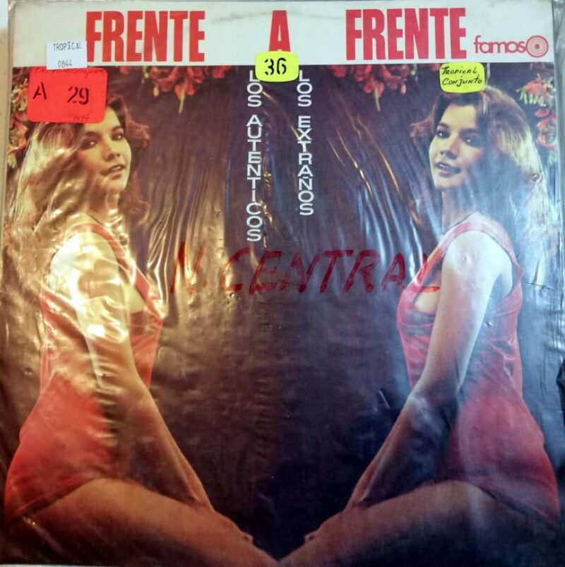 Disco de Vinilo Los Extraños Y Los Autenticos - Frente A Frente Vinyl Record