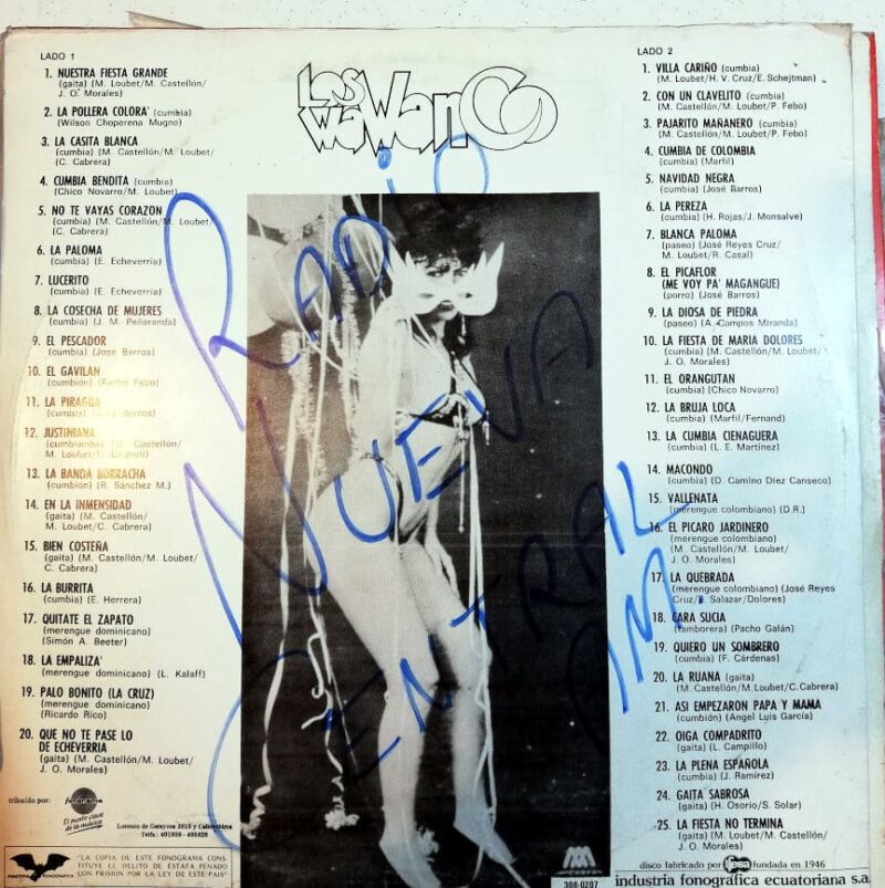 Disco de Vinilo Los Wawanco - La Fiesta Grande Con Los Wawanco La Historia De Sus Exitos Vinyl Record