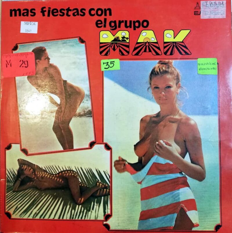 Disco de Vinilo Grupo Mak - Mas Fiestas Con El Grupo Mak Vinyl Record