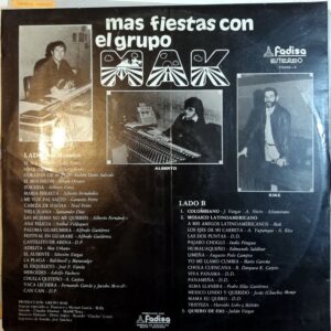 Disco de Vinilo Grupo Mak - Mas Fiestas Con El Grupo Mak Vinyl Record