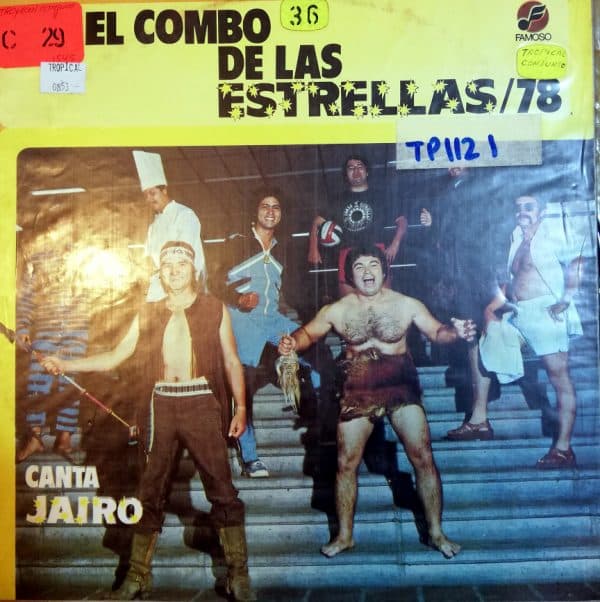 Disco de Vinilo El Combo De Las Estrellas /78 - El Combo De Las Estrellas Canta Jairo Paterina Vinyl Record